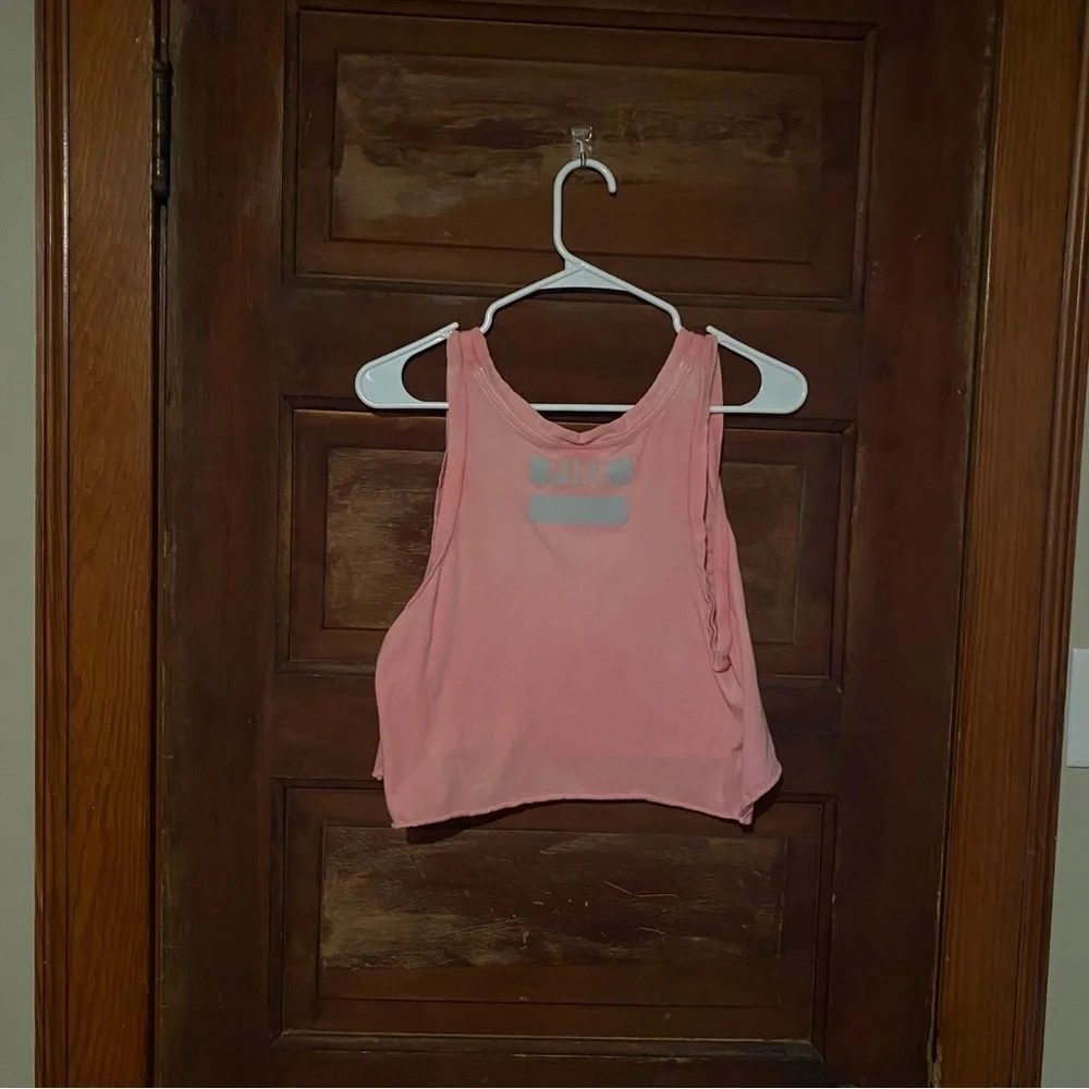 PINK Victoria's Secret Cropped Shirt - Picture 2 of 4